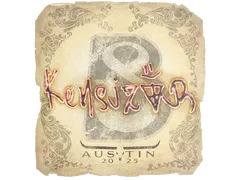 Sticker | kensizor | Austin 2025