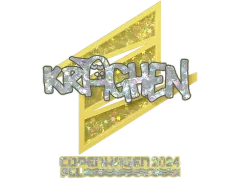 Sticker | kraghen (Glitter) | Copenhagen 2024
