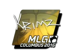 Sticker | KRIMZ (Foil) | MLG Columbus 2016