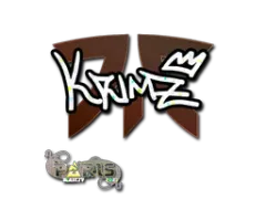 Pegatina | KRIMZ (purpurina) | París 2023