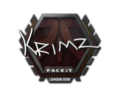 Pegatina | KRIMZ | Londres 2018