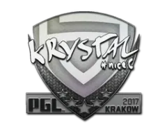 Aufkleber | kRYSTAL | Krakau 2017