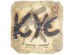 Sticker | kye | Austin 2025