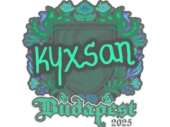 Sticker | kyxsan | Budapest 2025