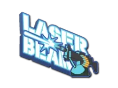 Naklejka | Wiązka laserowa