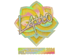 Klistermärke | latto (holo) | Copenhagen 2024