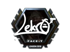 Naklejka | Lekr0 (foliowana) | Londyn 2018