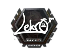 Klistermærke | Lekr0 | London 2018