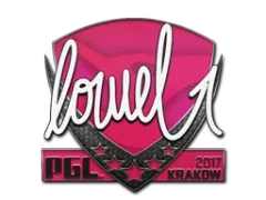 Naklejka | loWel | Kraków 2017
