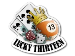 Klistermærke | Lucky 13