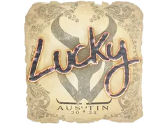 Наліпка | Lucky | Austin 2025
