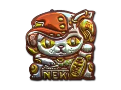 Klistermærke | Lucky Cat (Folie)