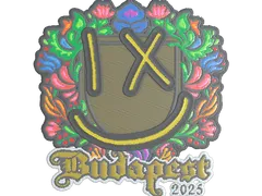 Sticker | lux (Embroidered) | Budapest 2025