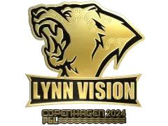 Sticker | Lynn Vision (Gold) | Copenhagen 2024