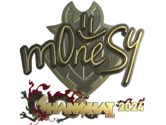 Klistermärke | m0NESY (Gold) | Shanghai 2024