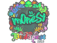 Sticker | m0NESY (Holo) | Budapest 2025