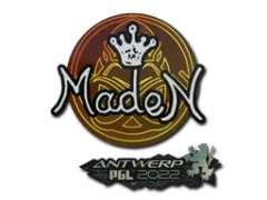 Naklejka | maden | Antwerp 2022