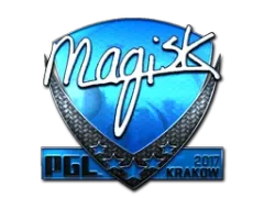 Наклейка | Magisk (металлическая) | Краков-2017