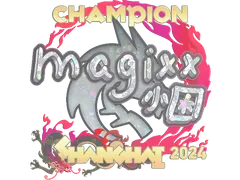 Naklejka | magixx (brokatowa, mistrz) | Szanghaj 2024
