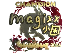 Sticker | magixx (Goud, Kampioen) | Shanghai 2024