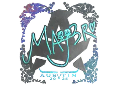 Sticker | MAJ3R (Holo) | Austin 2025