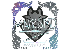 Sticker | malbsMd (Holo) | Austin 2025