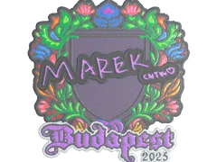 Sticker | Marek (Embroidered) | Budapest 2025