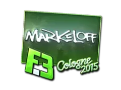 Aufkleber | markeloff (Glanz) | Köln 2015