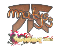 Sticker | MATYS (Glitter) | Shanghai 2024