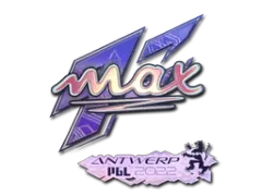 Sticker | max (Holo) | Antwerp 2022