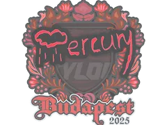Sticker | Mercury | Budapest 2025