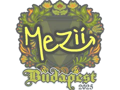 Sticker | mezii | Budapest 2025