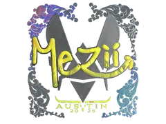 Наліпка | mezii (Holo) | Austin 2025
