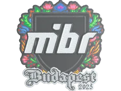 Sticker | MIBR (Embroidered) | Budapest 2025