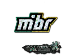 Autocolante | MIBR (Glitter) | Antuérpia 2022