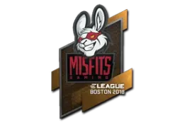 Klistermærke | Misfits Gaming | Boston 2018