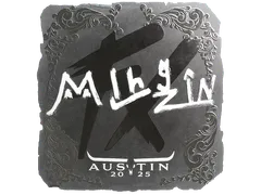 Sticker | mlhzin (Foil) | Austin 2025
