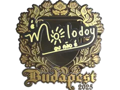 Sticker | molodoy (Gold) | Budapest 2025