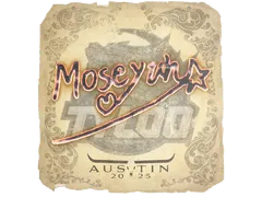 Klistermärke | Moseyuh | Austin 2025
