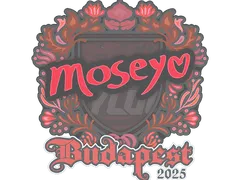 Sticker | Moseyuh | Budapest 2025
