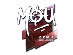 Çıkartma | mou (Parlak) | Boston 2018