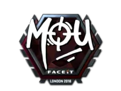 Çıkartma | mou (Parlak) | Londra 2018