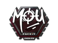 Autocolante | mou | Londres 2018