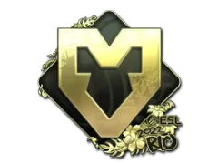 印花 | MOUZ（金色）| 2022年里约热内卢锦标赛