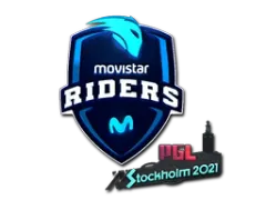 Sticker | Movistar Riders (Foil) | Stockholm 2021