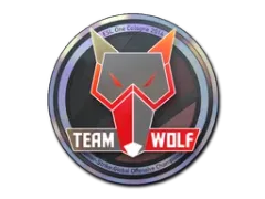 Sticker | MTS GameGod Wolf (Holo) | Cologne 2014