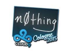 Autocolante | n0thing | Cologne 2015