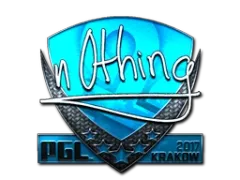 Sticker | n0thing (Foil) | Krakow 2017