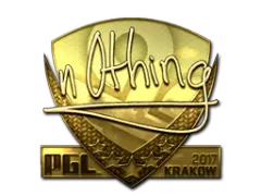 印花 | n0thing（金色）| 2017年克拉科夫锦标赛
