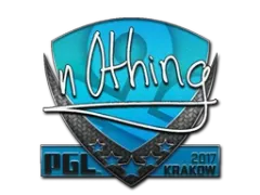 Наклейка | n0thing | Краков-2017